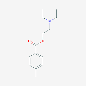 molecular formula C14H21NO2 B295097 2-(Diethylamino)ethyl 4-methylbenzoate 