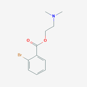 molecular formula C11H14BrNO2 B295098 2-(Dimethylamino)ethyl 2-bromobenzoate 