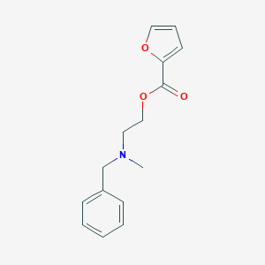 molecular formula C15H17NO3 B295110 2-[Benzyl(methyl)amino]ethyl furan-2-carboxylate 