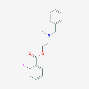 2-[Benzyl(methyl)amino]ethyl 2-iodobenzoate