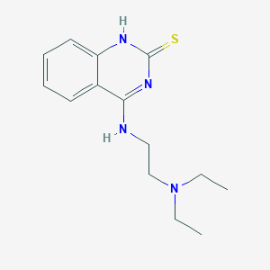4-((2-(diethylamino)ethyl)amino)quinazoline-2(1H)-thione