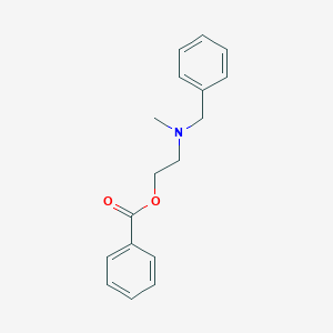 2-[Benzyl(methyl)amino]ethyl benzoate