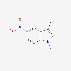 molecular formula C10H10N2O2 B2951177 1,3-Dimethyl-5-nitro-1H-indole CAS No. 134271-97-9