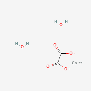 molecular formula C2H4CoO6 B2951205 Cobalt(II) oxalate dihydrate CAS No. 5965-38-8