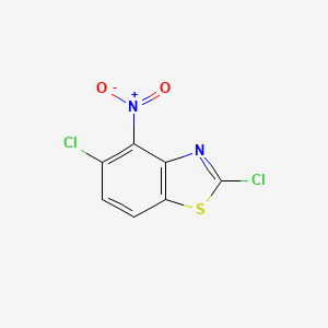 2,5-Dichloro-4-nitrobenzo[d]thiazole