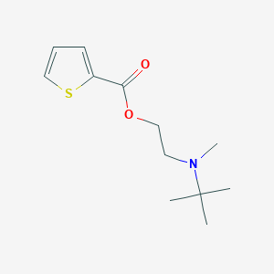 2-[Tert-butyl(methyl)amino]ethyl 2-thiophenecarboxylate