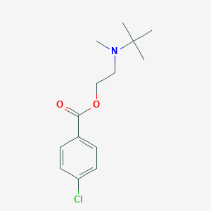 2-[Tert-butyl(methyl)amino]ethyl 4-chlorobenzoate