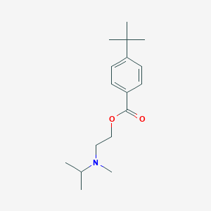 2-[Methyl(propan-2-yl)amino]ethyl 4-tert-butylbenzoate