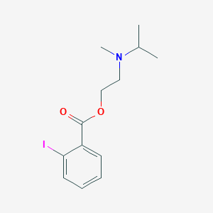 2-[Methyl(propan-2-yl)amino]ethyl 2-iodobenzoate