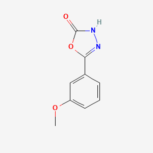 5-(3-Methoxyphenyl)-3H-1,3,4-oxadiazol-2-one