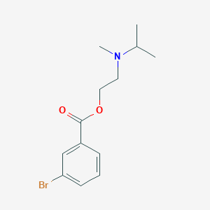 2-[Methyl(propan-2-yl)amino]ethyl 3-bromobenzoate