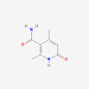 molecular formula C8H10N2O2 B2951425 2,4-Dimethyl-6-oxo-1,6-dihydropyridine-3-carboxamide CAS No. 65934-19-2