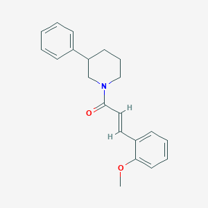 1-[(2E)-3-(2-methoxyphenyl)prop-2-enoyl]-3-phenylpiperidine
