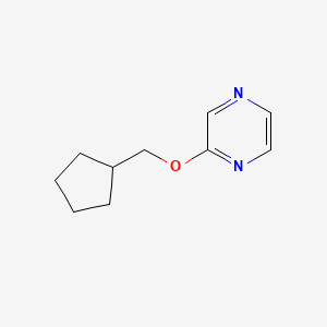 2-(Cyclopentylmethoxy)pyrazine