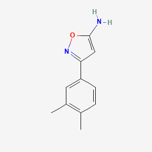 3-(3,4-Dimethylphenyl)-1,2-oxazol-5-amine