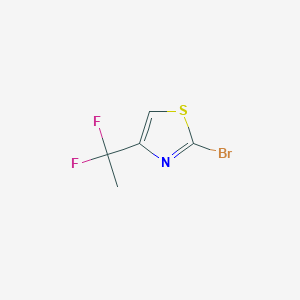 2-Bromo-4-(1,1-difluoroethyl)-1,3-thiazole