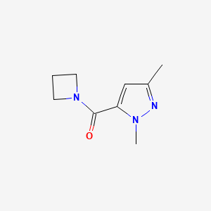 azetidin-1-yl(1,3-dimethyl-1H-pyrazol-5-yl)methanone