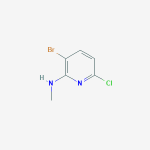 3-Bromo-6-chloro-N-methylpyridin-2-amine