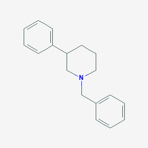 molecular formula C18H21N B295155 1-Benzyl-3-phenylpiperidine 
