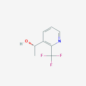 (1S)-1-[2-(Trifluoromethyl)pyridin-3-yl]ethanol