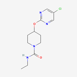 4-(5-Chloropyrimidin-2-yl)oxy-N-ethylpiperidine-1-carboxamide