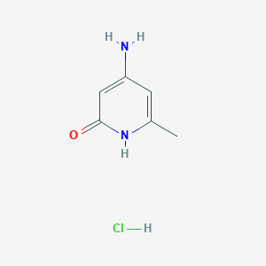 4-Amino-6-methylpyridin-2-ol hydrochloride