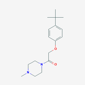 4-Tert-butylphenyl 2-(4-methyl-1-piperazinyl)-2-oxoethyl ether