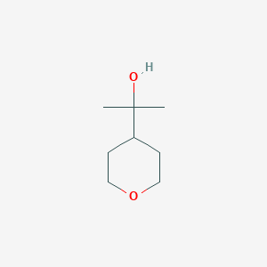 molecular formula C8H16O2 B2951763 2-(Tetrahydropyran-4-yl)propan-2-ol CAS No. 179096-59-4