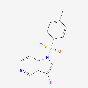 3-iodo-1-(4-methylbenzenesulfonyl)-1H-pyrrolo[3,2-c]pyridine