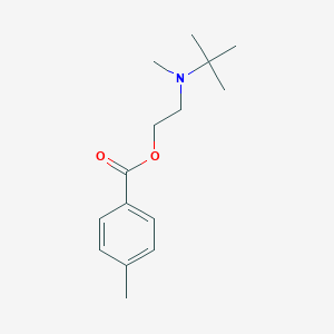 2-[Tert-butyl(methyl)amino]ethyl 4-methylbenzoate