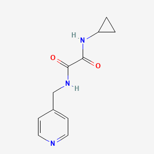 N'-cyclopropyl-N-(pyridin-4-ylmethyl)oxamide
