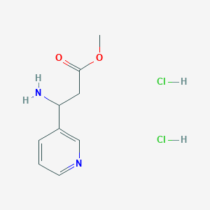 3-Amino-3-pyridin-3-yl-propionic acid methyl ester dihydrochloride