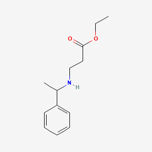 Ethyl 3-[(1-phenylethyl)amino]propanoate