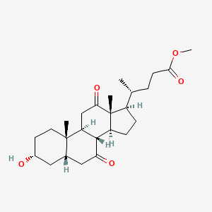 molecular formula C25H38O5 B2952074 7,12 Diketolithocholic acid methyl ester CAS No. 10538-66-6