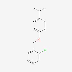 1-Chloro-2-[(4-propan-2-ylphenoxy)methyl]benzene