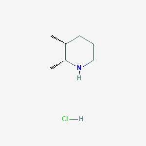 molecular formula C7H16ClN B2952270 cis-2,3-Dimethylpiperidine hydrochloride CAS No. 67288-92-0