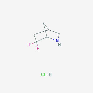 6,6-Difluoro-2-azabicyclo[2.2.1]heptane hydrochloride
