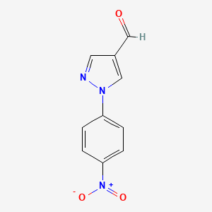 1-(4-nitrophenyl)-1H-pyrazole-4-carbaldehyde