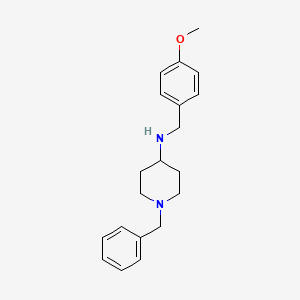 1-benzyl-N-(4-methoxybenzyl)piperidin-4-amine