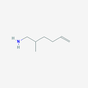 molecular formula C7H15N B2952419 2-甲基己-5-烯-1-胺 CAS No. 1339029-84-3