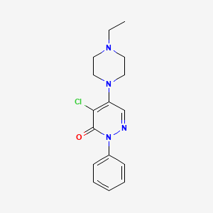 4-Chloro-5-(4-ethylpiperazin-1-yl)-2-phenylpyridazin-3-one