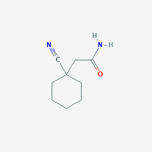 1-Cyanocyclohexaneacetamide