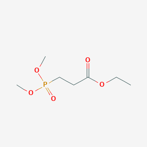 molecular formula C7H15O5P B2952479 Ethyl 3-dimethoxyphosphorylpropanoate CAS No. 23550-25-6