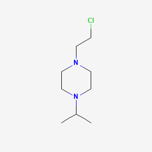 molecular formula C9H19ClN2 B2952517 1-(2-Chloroethyl)-4-isopropylpiperazine CAS No. 722491-42-1