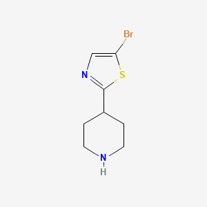 4-(5-Bromo-1,3-thiazol-2-YL)piperidine