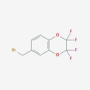 6-(Bromomethyl)-2,2,3,3-tetrafluoro-1,4-benzodioxane
