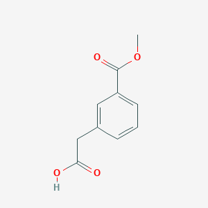 molecular formula C10H10O4 B2952580 2-(3-(Methoxycarbonyl)phenyl)acetic acid CAS No. 52787-19-6