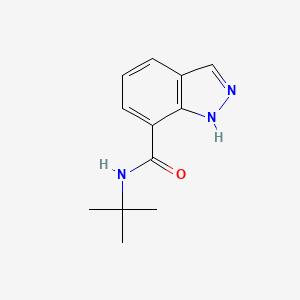 N-tert-butyl-1H-indazole-7-carboxamide