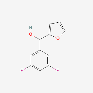 molecular formula C11H8F2O2 B2952814 (3,5-Difluorophenyl)(furan-2-yl)methanol CAS No. 1338979-72-8