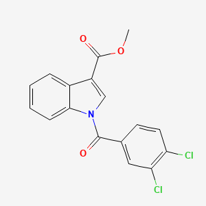 Methyl 1-(3,4-dichlorobenzoyl)indole-3-carboxylate